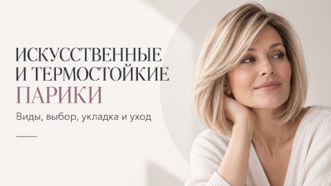 Искусственные и термостойкие парики